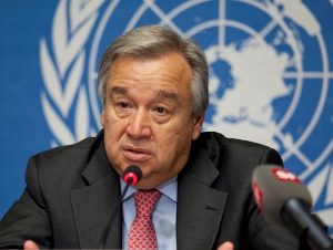 Antonio Gutteres, secretarul general al ONU