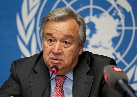 Antonio Gutteres, secretarul general al ONU